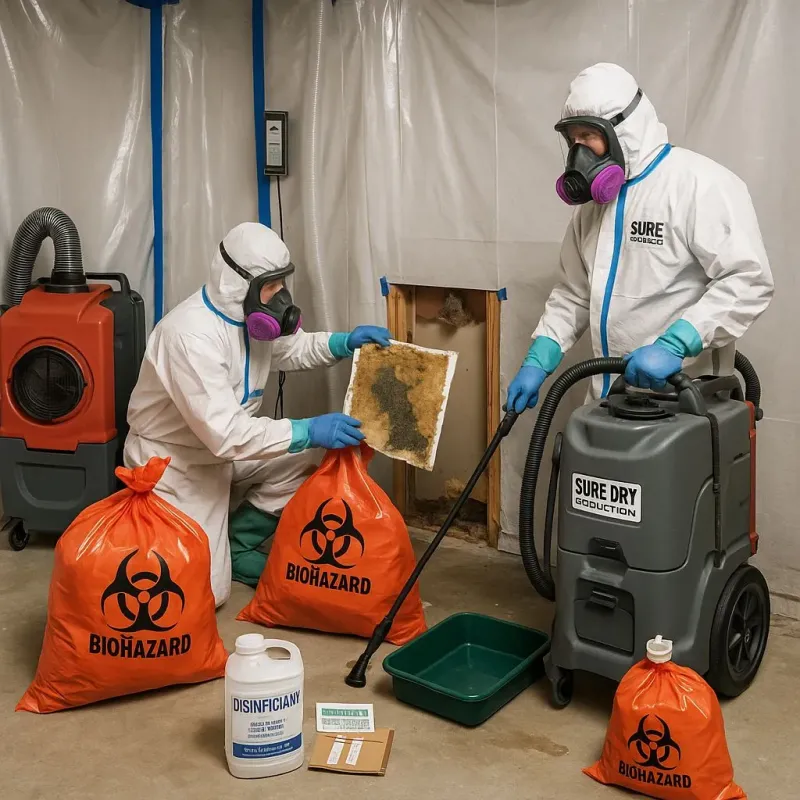 Contaminated Water Handling Protocols process in Norlina, NC