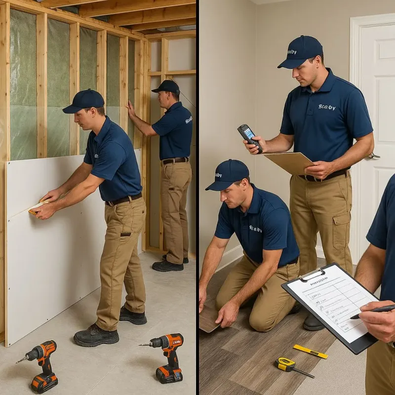 Repairs and Reconstruction process in Norlina, NC