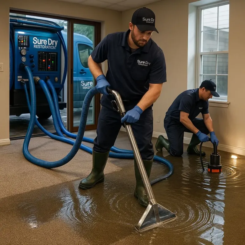 Water Extraction and Removal process in Norlina, NC